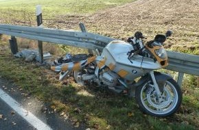 Polizeiinspektion Northeim: POL-NOM: Motorradfahrer gestürzt
