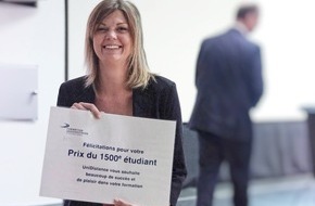 Formation Universitaire à Distance, Suisse: Plus de 1500 étudiants à UniDistance