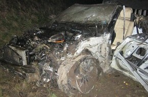 Polizeiinspektion Harburg: POL-WL: Schwerer Verkehrsunfall mit drei schwer- und einer tödlich verletzten Person!