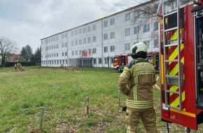Feuerwehr Dresden: FW Dresden: Rauchentwicklung in einem leerstehenden Gebäude