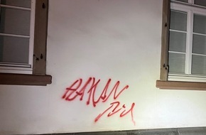 Polizeidirektion Koblenz: POL-PDKO: Sachbeschädigung durch Graffiti