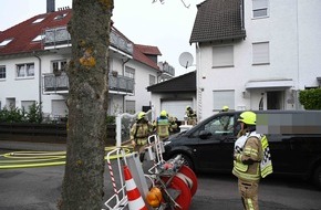 Feuerwehr Pulheim: FW Pulheim: Garagenbrand in Pulheim