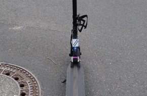 Polizeipräsidium Nordhessen - Kassel: POL-KS: E-Scooter ohne Betriebserlaubnis mit gestohlener Versicherungsplakette versehen: Hinweise der Polizei