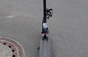 Polizeipr&auml;sidium Nordhessen: POL-KS: E-Scooter ohne Betriebserlaubnis mit gestohlener Versicherungsplakette versehen: Hinweise der Polizei