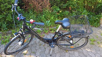 Polizeiinspektion Northeim: POL-NOM: Sichergestelltes Fahrrad