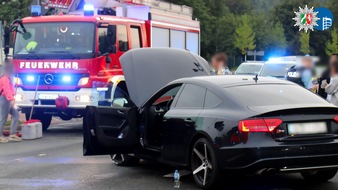 Polizeipräsidium Oberhausen: POL-OB: Schwerer Unfall auf einer viel befahrenen Kreuzung