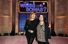 ARD Das Erste: Das Schlager-Duell: Marianne Rosenberg und Katja Ebstein bei "Wer weiß denn sowas?" - Das Wissensquiz vom 20. bis 24. März 2023, um 18:00 Uhr im Ersten