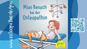 Verband der Osteopathen Deutschland e.V.: VOD präsentiert 1. Pixi-Buch zur Osteopathie: Mias Besuch bei der Osteopathin / Für kleine Entdecker und neugierige Erwachsene