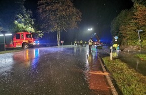 Feuerwehr Detmold: FW-DT: Verkehrsunfall in Schönemark
