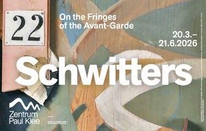 Kunstmuseum Bern - Zentrum Paul Klee: Exhibition: &laquo;Schwitters: On the Fringes of the Avant-Garde&raquo; (20.3.-21.6.2026)