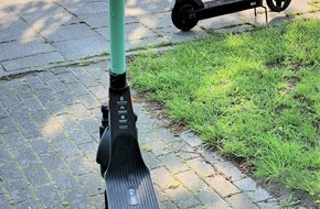 Polizei Paderborn: POL-PB: Ein Jahr E-Scooter - Erste Bilanz der Paderborner Polizei