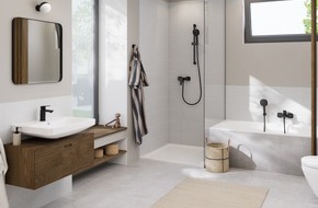 GROHE AG: Clevere Neujahrsvorsätze: 3 Tipps, wie du im Bad 2025 richtig Wasser sparst!