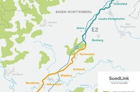 TransnetBW GmbH: Baustart für SuedLink in Baden-Württemberg