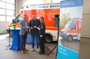 Rettungsdienst-Kooperation in Schleswig-Holstein gGmbH: RKiSH: Vier Rettungswachen neu eingeweiht