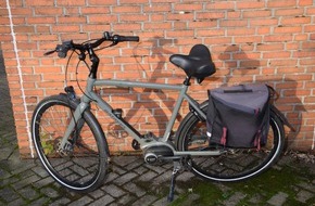 Polizeiinspektion Emsland/Grafschaft Bentheim: POL-EL: Nordhorn - Fahrrad sichergestellt - Polizei sucht Hinweise (Foto)