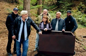 ARD Das Erste: Goldrausch im Harz: Dreharbeiten für den achten "Harten Brocken" mit Aljoscha Stadelmann als Dorfsheriff Frank Koops