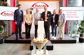 Takeda Pharma Vertrieb GmbH & Co. KG: Klimaeffizienz und regionale Verantwortung: Takeda eröffnet Biomasseheizwerk in Singen
