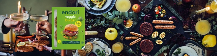 endori food GmbH & Co. KG: Grünes Weihnachtsmenü von endori: unser Geschenk für Tiere und Umwelt