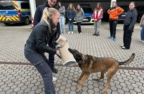 Polizeidirektion Trier: POL-PDTR: Teilnahme der PW Konz und der PI Saarburg am bundesweiten "Girls'Day"