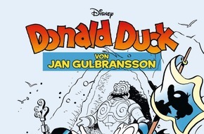 Egmont Ehapa Media GmbH: Jan Gulbransson mit seinem Best of Donald Duck zu Gast in der temporären Comic-Metropole Erlangen
