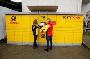 DHL Group: PM: Deutsche Post DHL baut Netz auf 1.000 Poststationen aus -  24/7-Verfügbarkeit postalischer Services in der Stadt und auf dem Land