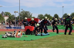 Deutscher Feuerwehrverband e. V. (DFV): Leidenschaft für Feuerwehrwettbewerbe in Böblingen / Deutsche Feuerwehr-Meisterschaften vom 10. bis 13. Juli: Löschangriff und Staffellauf