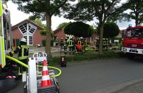Freiwillige Feuerwehr der Gemeinde Sonsbeck: FW Sonsbeck: Brand in Kindertagesstätte - Alle Kinder und Erwachsenen unverletzt