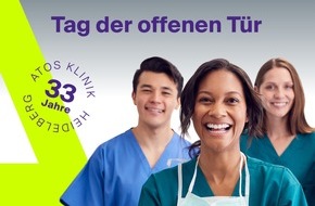 ATOS Gruppe GmbH & Co. KG: Einladung zum Tag der offenen Tür in der ATOS Klinik