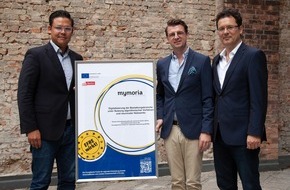Mymoria GmbH: mymoria erhält Pro FIT-Gelder für die Digitalisierung der letzten Reise