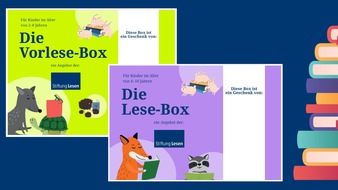 Stiftung Lesen: Pressemeldung: Kitas und Grundschulen jetzt mit den (Vor-)Lese-Boxen der Stiftung Lesen unterstützen