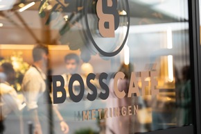 Outletcity Metzingen: das weltweit erste BOSS Café erstrahlt in neuem Glanz mit prominenten Gästen