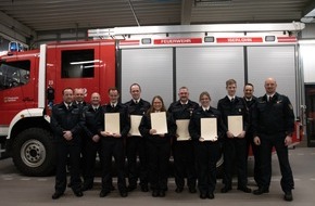 Feuerwehr Iserlohn: FW-MK: Jahresdienstbesprechung der Löschgruppe Oestrich
