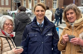 Polizei Münster: POL-MS: 480 Heißgetränke und noch mehr gute Gespräche - "COPpuccino" mit der Polizei Münster