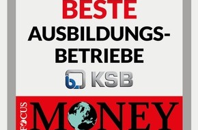 KSB SE & Co. KGaA: KSB ist wieder bestes Ausbildungsunternehmen