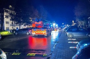 Feuerwehr Bergheim: FW Bergheim: Feuerwehr löscht Kellerbrand in Bergheim