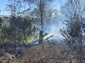 FW-MK: Waldbrand auf der Rauhen Hardt