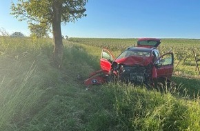 Polizeidirektion Landau: POL-PDLD: Rohrbach - Schwerer Verkehrsunfall auf der L554