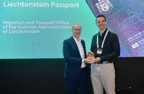 F&uuml;rstentum Liechtenstein: Liechtenstein gewinnt HSP Award "Best New Passport 2026"
