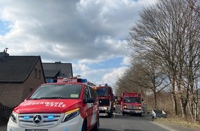 Freiwillige Feuerwehr Celle: FW Celle: Schuppen in Vollbrand