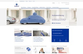 Zurich Gruppe Deutschland: Zurich Versicherung präsentiert sich mit neuem Internetauftritt