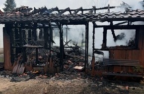 Polizeipräsidium Rostock: POL-HRO: Schuppenbrnad durch defekten Räucherofen