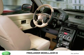 Jaguar Land Rover Deutschland GmbH - Presse Land Rover: Land Rover wertet den Freelander auf