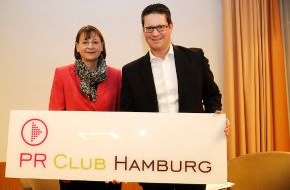 PR-Club Hamburg e. V.: Prominenter Gesprächsgast im PR Club Hamburg - Edda Fels über die täglichen Herausforderungen ihrer Arbeit im Axel Springer Konzern (BILD)