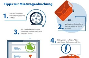 CHECK24 GmbH: Wichtige Tipps zur Mietwagenbuchung