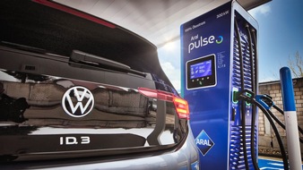 Aral AG: VW und Aral bündeln Kräfte beim Ausbau von ultraschnellem Laden von E-Fahrzeugen