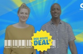 Das Erste: "Der beste Deal" - Neues Verbraucherformat mit Annabell Neuhof und Yared Dibaba ab 3. September 2018, jeweils montags um 20:15 Uhr im Ersten