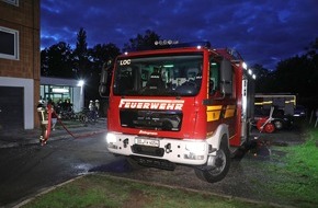 Feuerwehr Dresden: FW Dresden: Brand in einem Wohnhochhaus