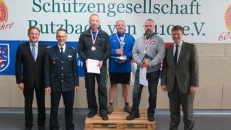 Polizeipräsidium Mittelhessen - Pressestelle Wetterau: POL-WE: Zu Gast in Butzbach - Hessische Polizeimeisterschaften im Sportschießen