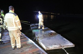 Feuerwehr Dresden: FW Dresden: Einsatz auf der Elbe - Zwei Personen aus der Elbe gerettet