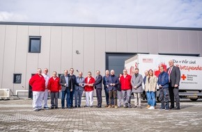 DRK-Blutspendedienst West: DRK-Blutspendedienst Rheinland-Pfalz und Saarland eröffnet neuen Team-Standort in Hermeskeil